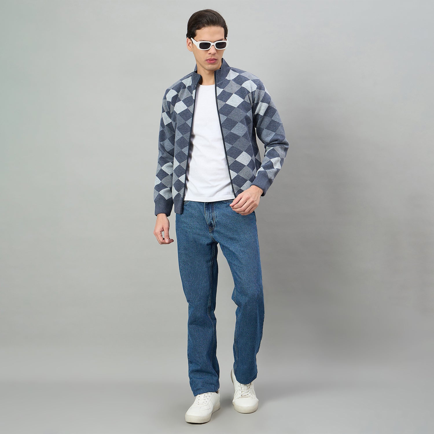 Duke Urban Men Reversible Full Sleeve Sweater (SDS2414)