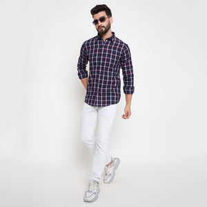 Duke Stardust Men Full Sleeve Cotton Shirt (SDO7CKD)