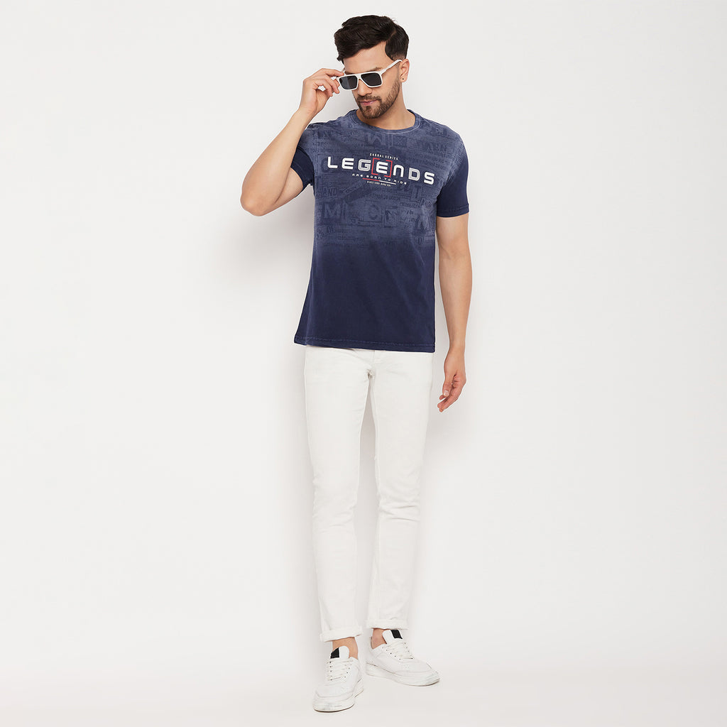 Duke Stardust Men Half Sleeve Cotton T-shirt (LF5774)