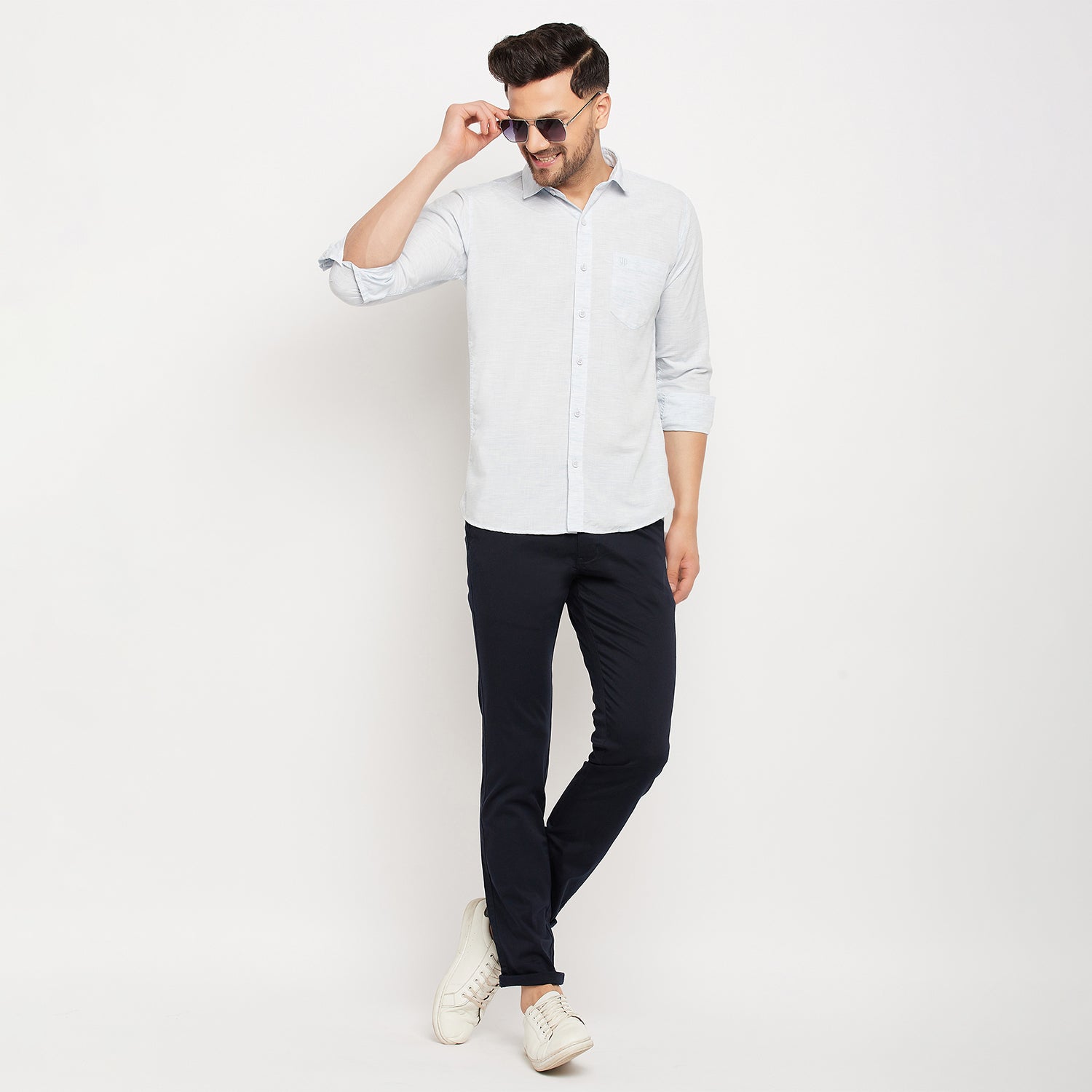 Duke Urban Men Full Sleeve Cotton Shirt (SDO8PLCB)