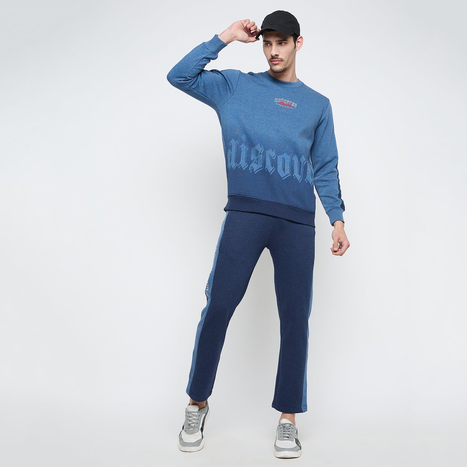 Duke Urban Men Round Neck Tracksuit (LF6037)
