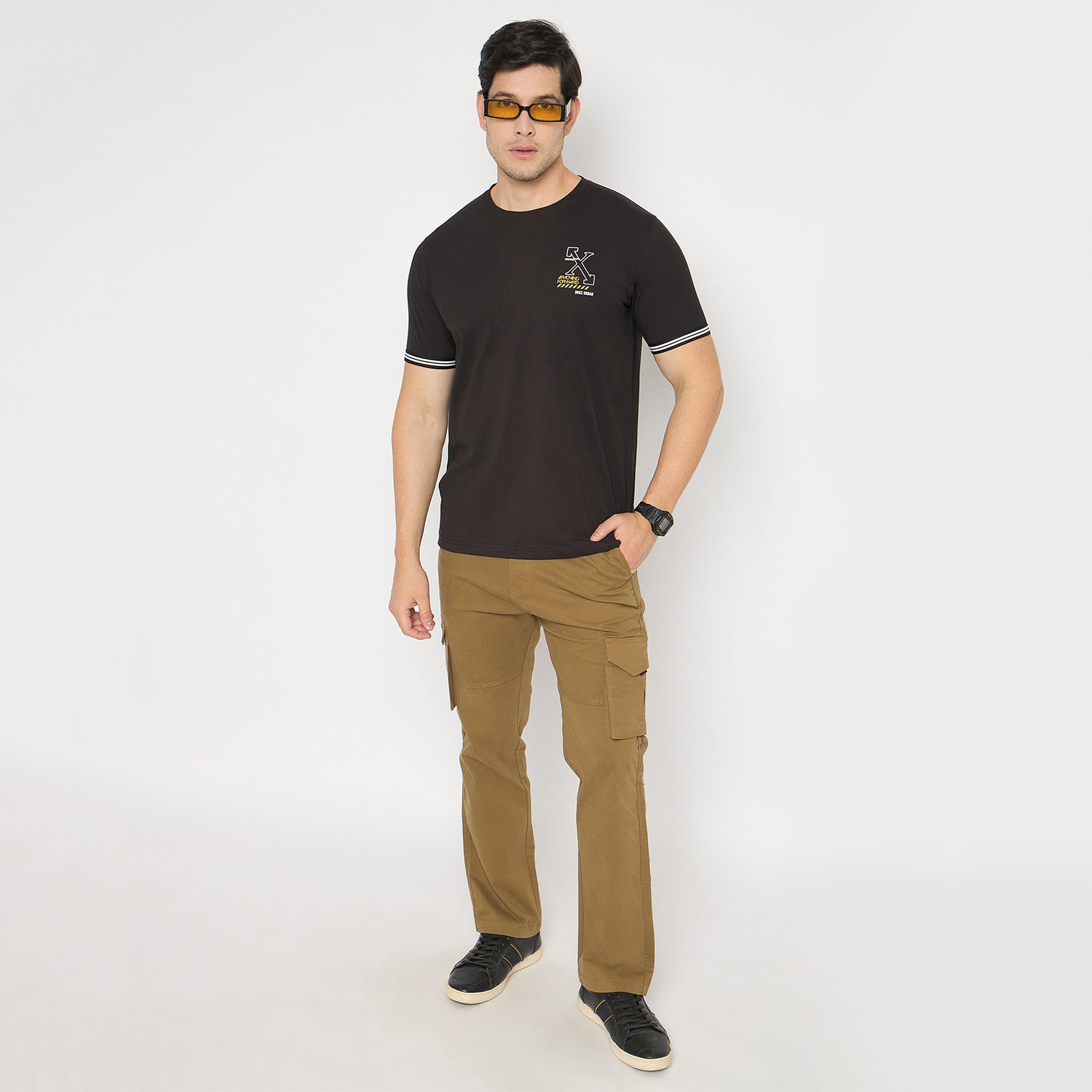 Duke Urban Men Half Sleeve Cotton Tshirt (LF7432)