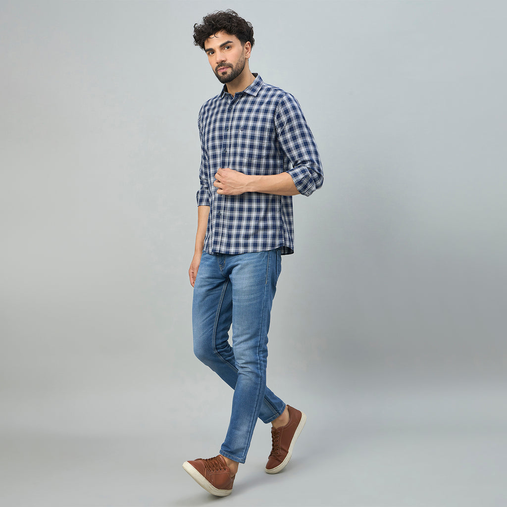 Duke Urban Men Full Sleeve Cotton Shirt (SDO5CKBB)