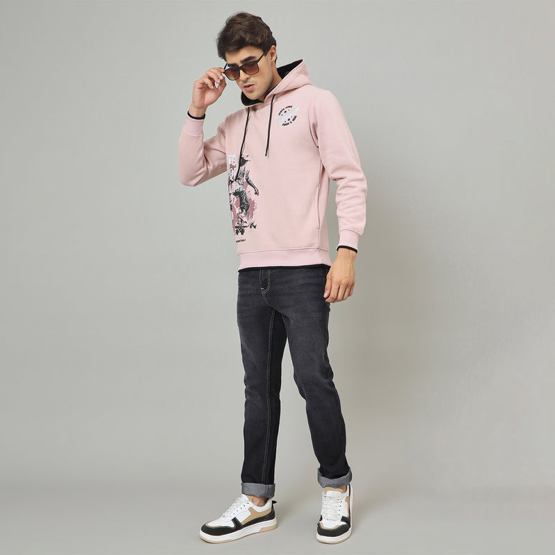 Duke Urban Men Hooded Regular Sweatshirt (LF6391)