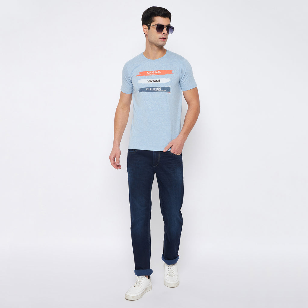 Duke Urban Men Half Sleeve Cotton T-shirt (MLF5827)