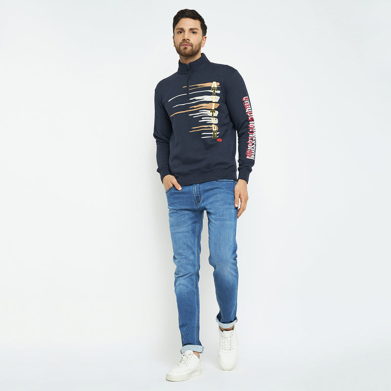 Duke Urban Men High Neck Sweatshirt (LF6237)