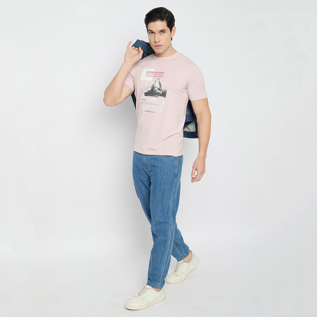 Duke Urban Men Half Sleeve Cotton Tshirt (LF7438)