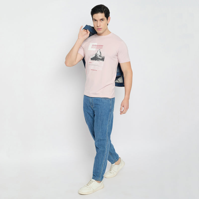 Duke Urban Men Half Sleeve Cotton Tshirt (LF7438)