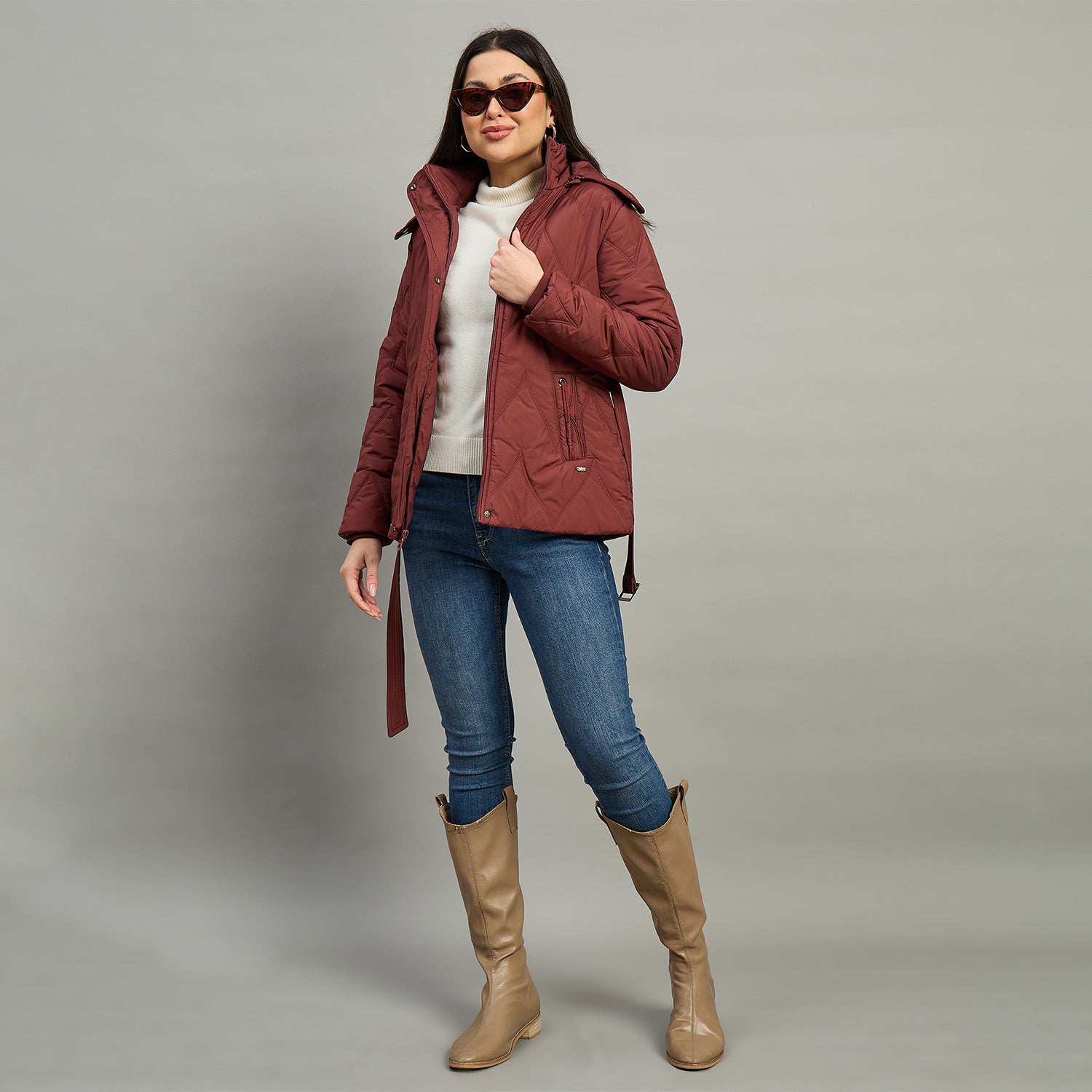 Duke Urban Women Short Style Full Sleeve Jacket (SDZ4215)