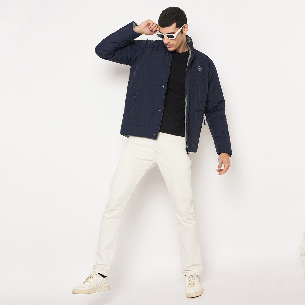 Duke Urban Men Full Sleeve Reversible Jacket (SDZ3189)