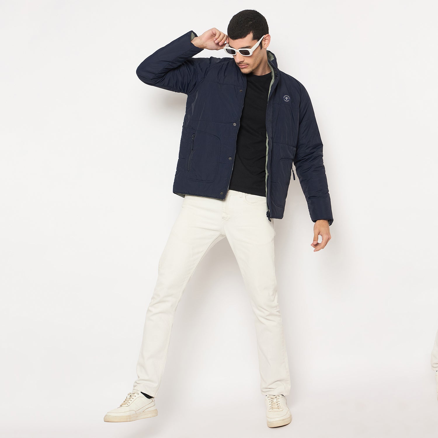 Duke Urban Men Full Sleeve Reversible Jacket (SDZ3189)