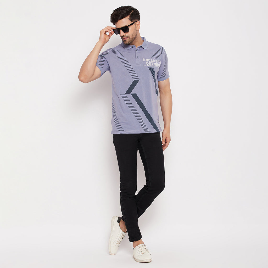 Duke Stardust Men Polo Neck Half Sleeve Cotton T-shirt (1115)