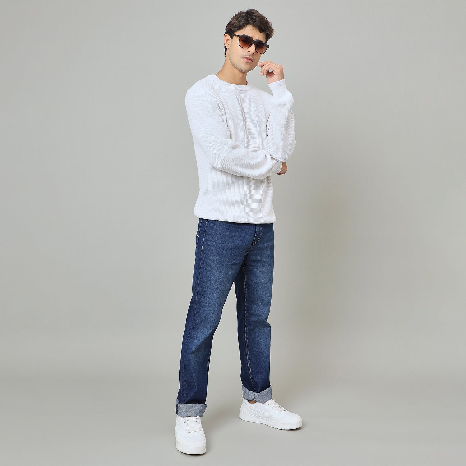 Duke Urban Men Full Sleeve Classic round neck sweater (SDS2217)