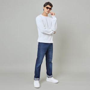 Duke Men Full Sleeve Classic round neck sweater (SDS2217)