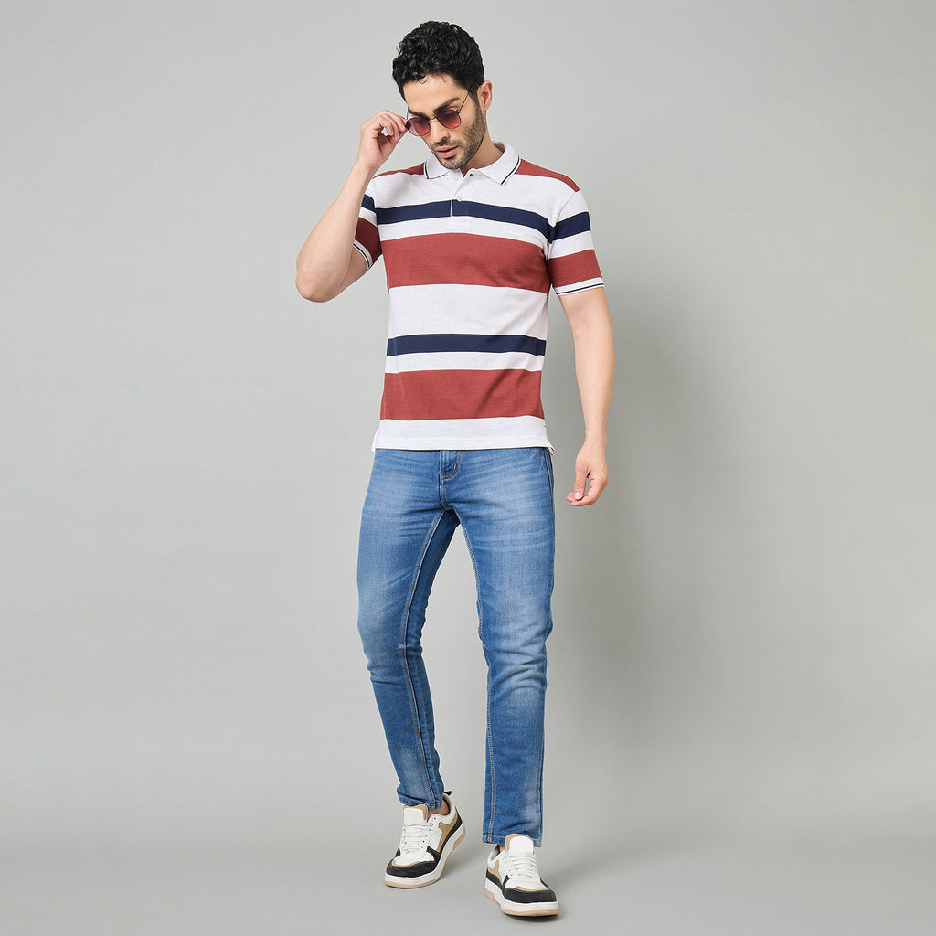 Duke Urban Men Half Sleeve Cotton Tshirt (LF7647)