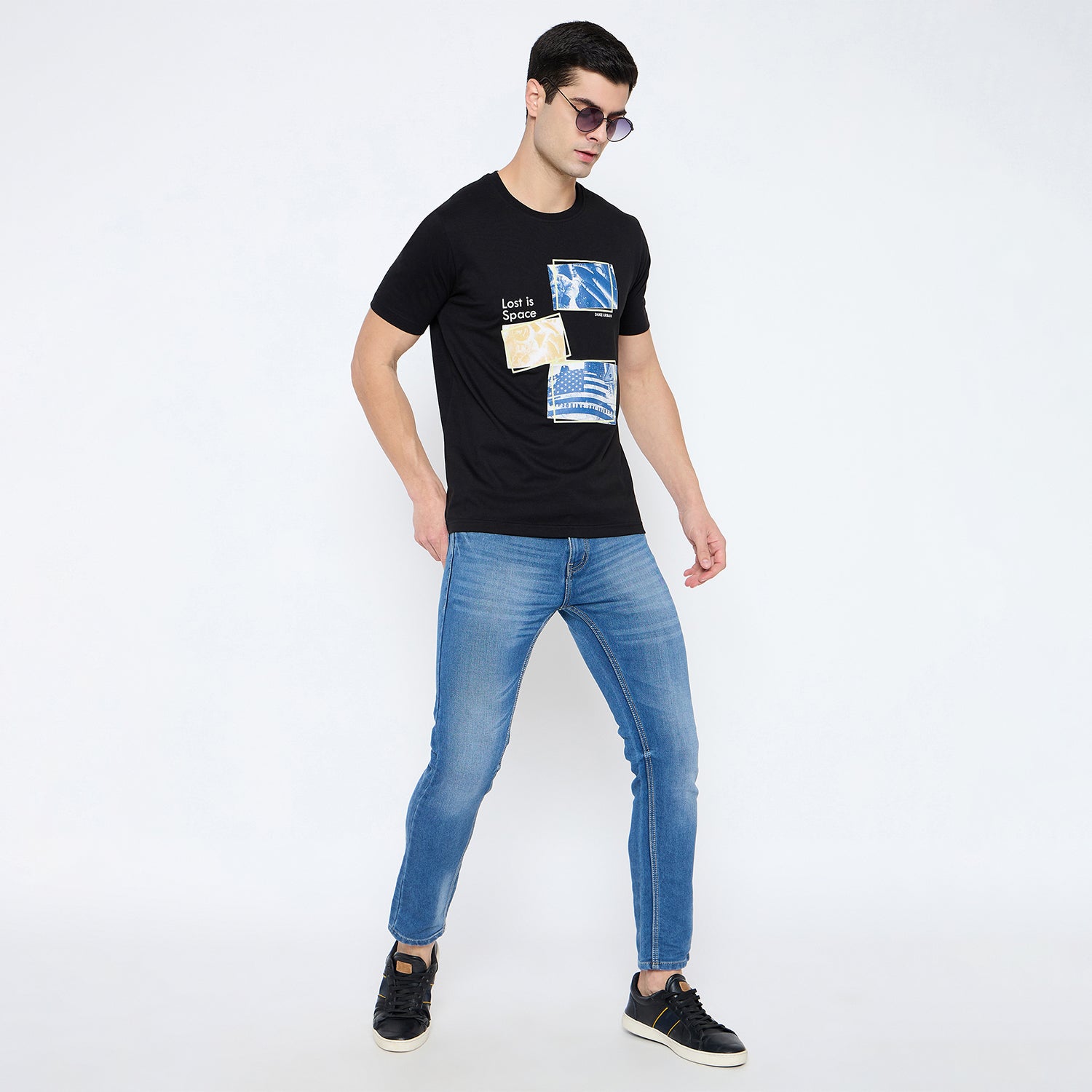 Duke Urban Men Half Sleeve Cotton T-shirt (ONLF287)