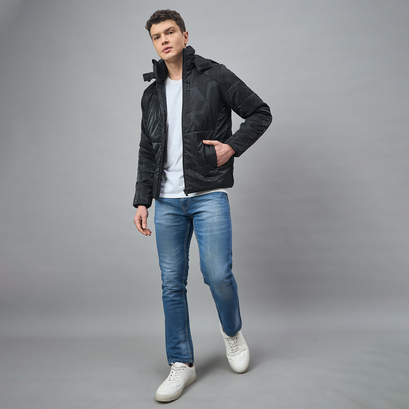 Duke Urban Men Full Sleeve Hooded Regular Jacket (SDZ2263)