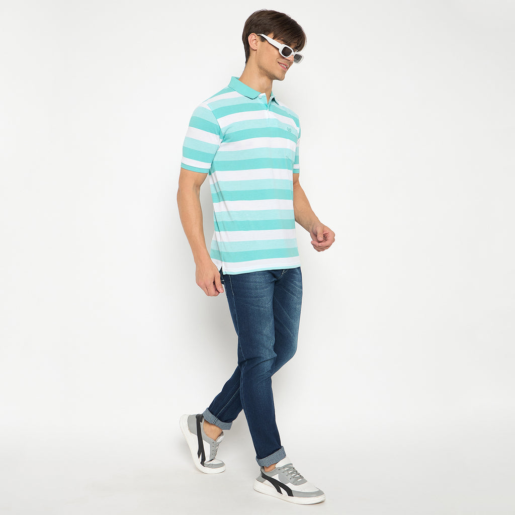 Duke Urban Men Half Sleeve Cotton T-shirt (LF7281S)