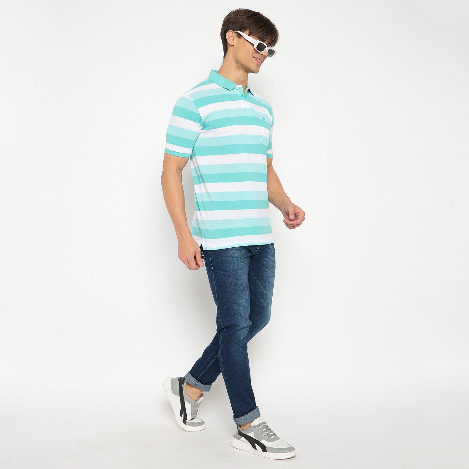 Duke Urban Men Half Sleeve Cotton T-shirt (LF7281S)