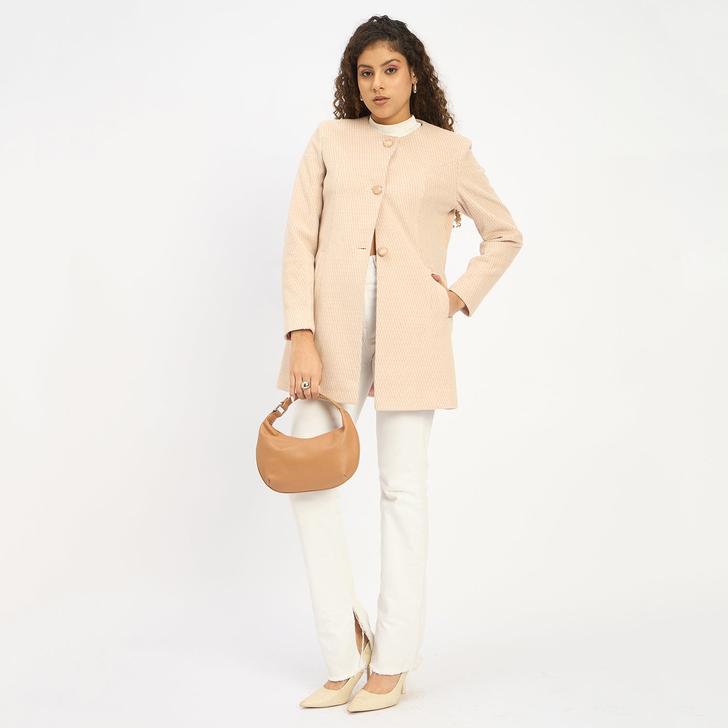 Duke Urban Women Full Sleeve Long Coat (SDZ4171C)