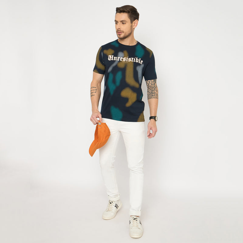 Duke Urban Men Half Sleeve Cotton Tshirt (LF7417)