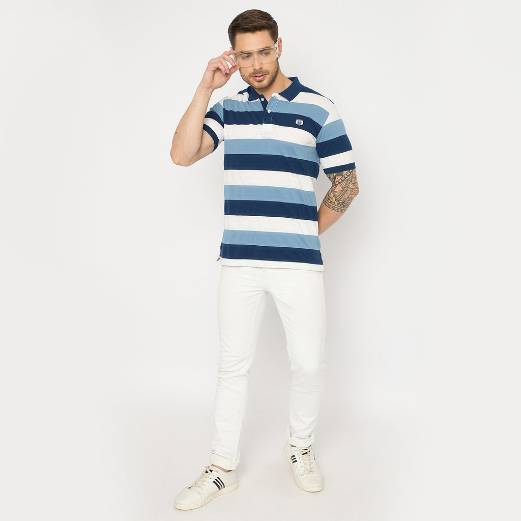 Duke Urban Men Half Sleeve Cotton Tshirt (LF7497)