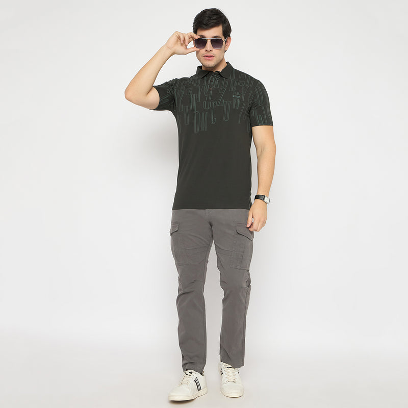 Duke Urban Men Half Sleeve Cotton Tshirt (LF7455)