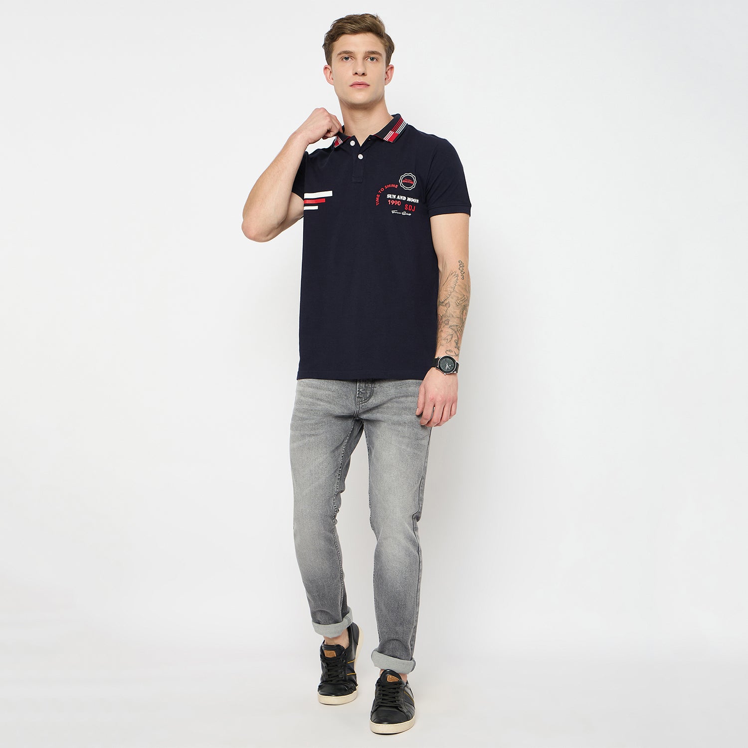 Duke Urban Men Slim Fit Stretchable Jeans (SDD5545)