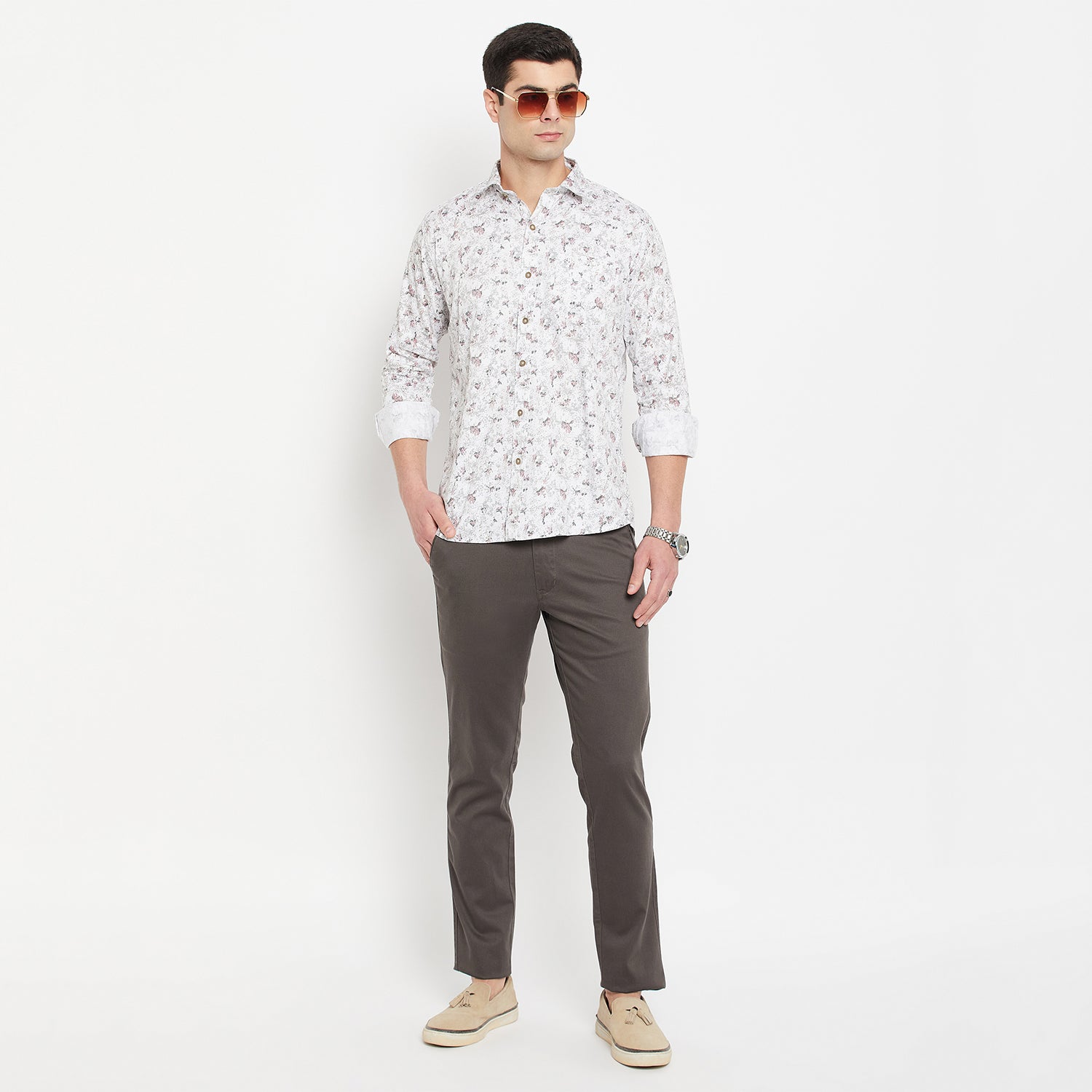 Duke Urban Men Slim Fit Trousers (SDT4582)