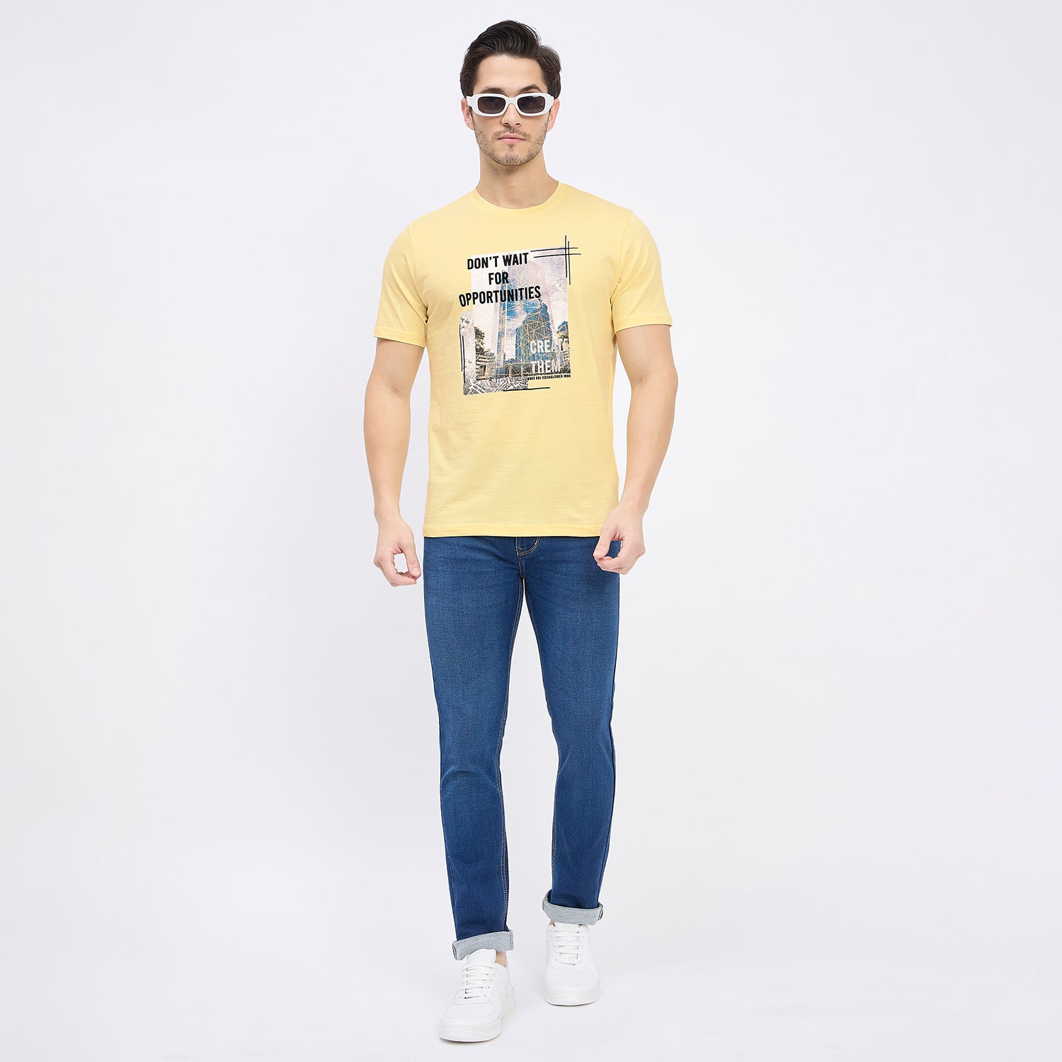 Duke Urban Men Half Sleeve Cotton T-shirt (ONLF256)
