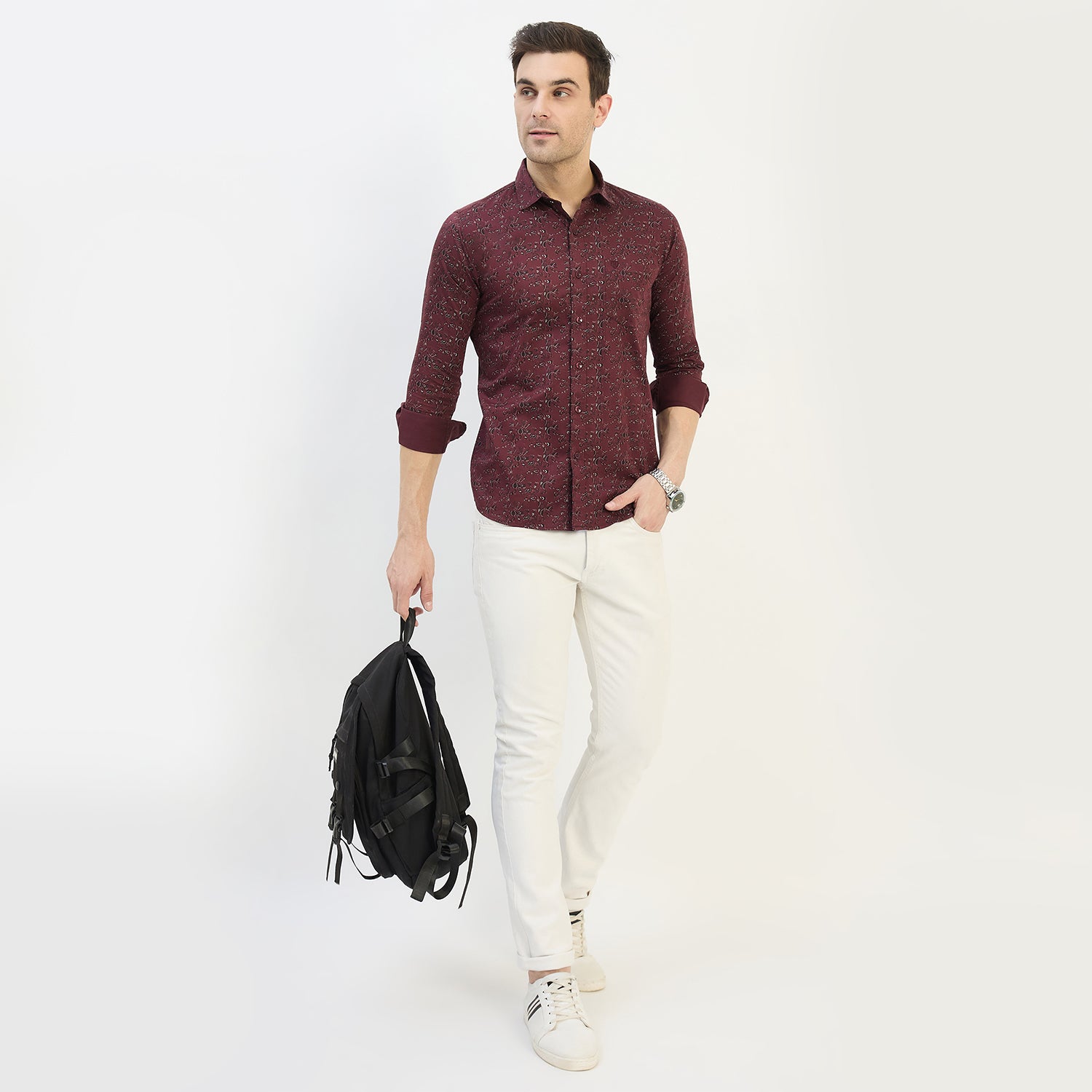 Duke Urban Men Full Sleeve Cotton Shirt (SDO8PRAN)