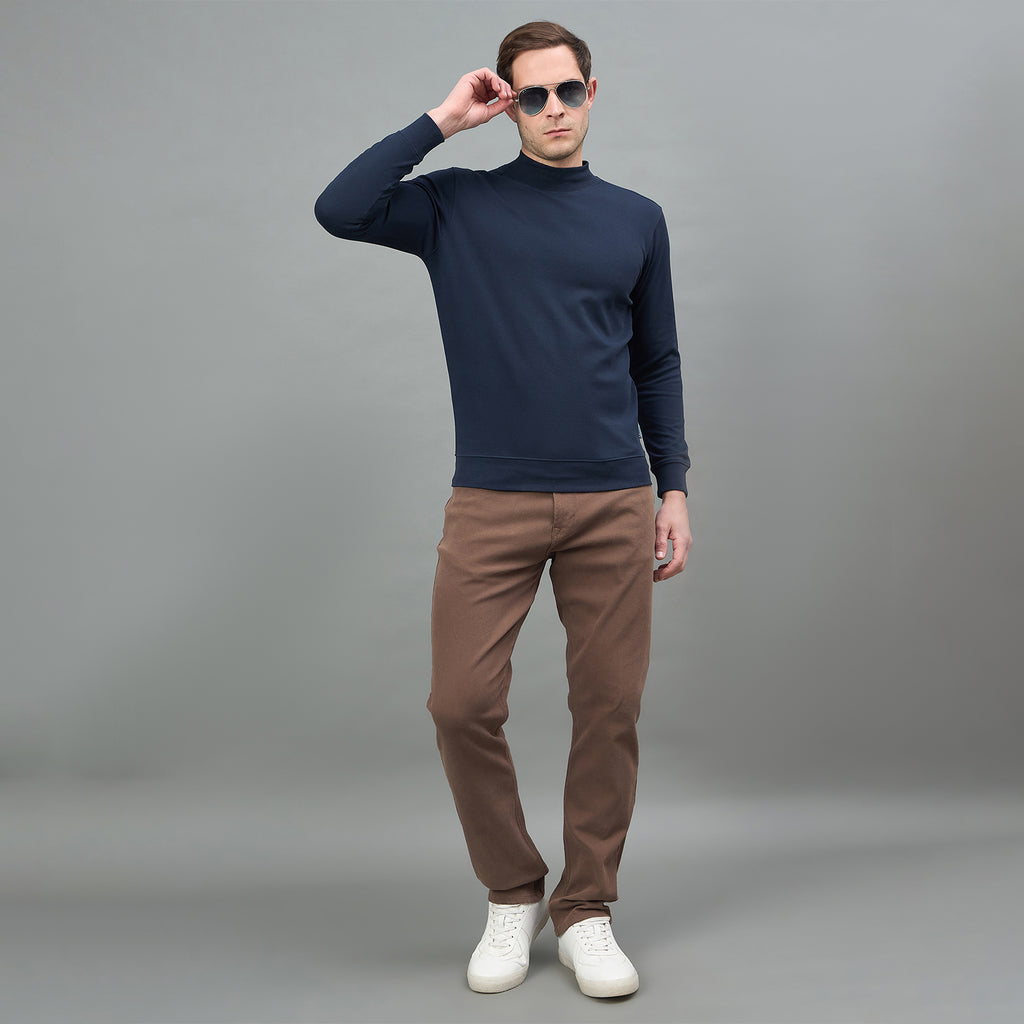 Duke Urban Men Turtle Neck Regular Sweatshirt (LF6435S)