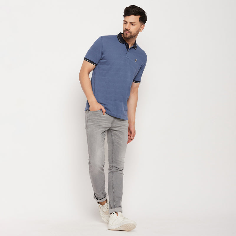 Duke Stardust Men Half Sleeve Cotton T-shirt (LF5854)