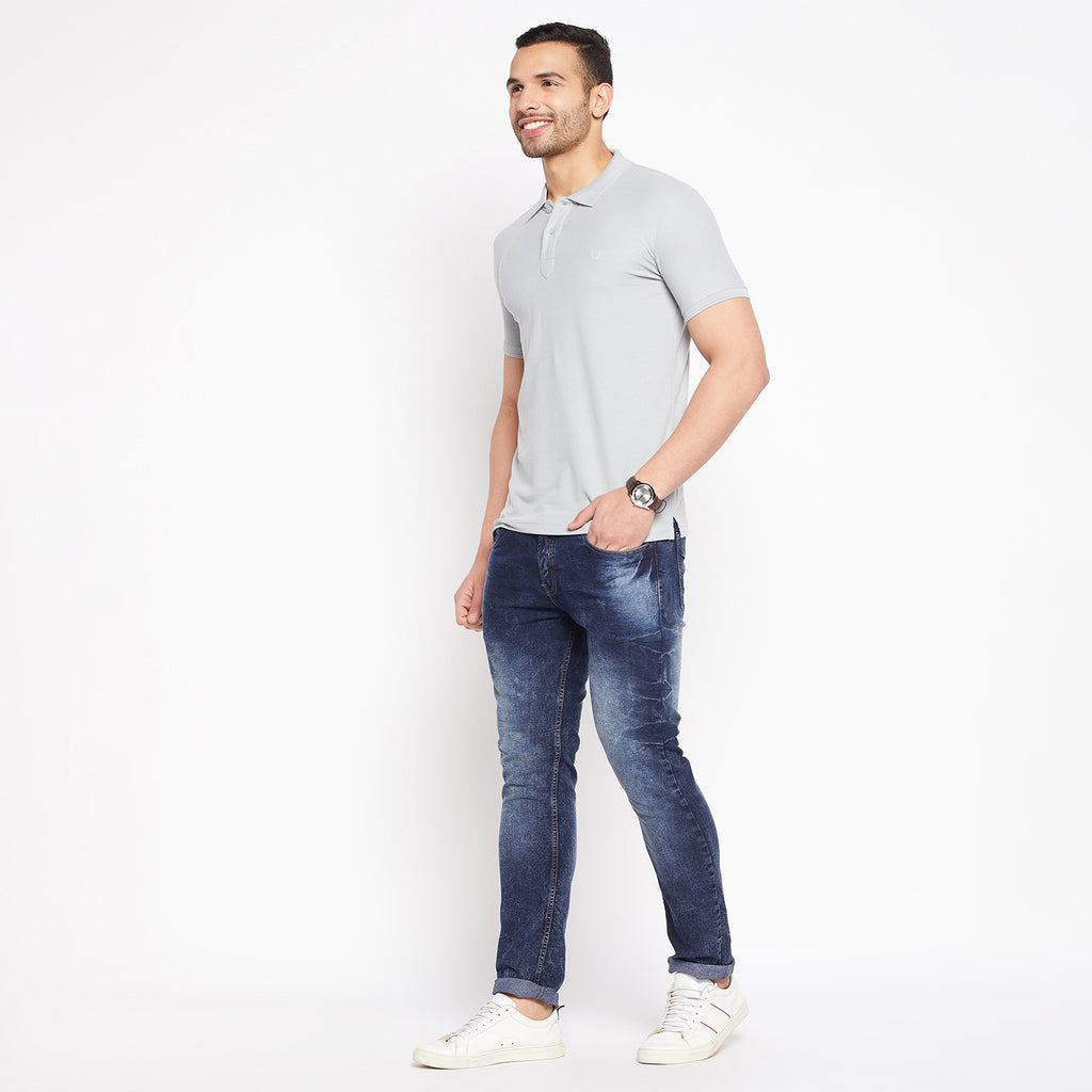 Duke Stardust Men Half Sleeve Polo Neck Cotton T-shirt (800F) More Colors