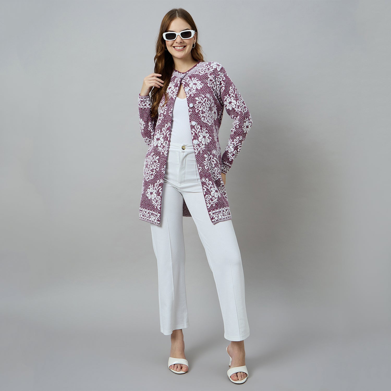 Duke Women Long Coat Shortstyle Cardigan (ONSDS106)