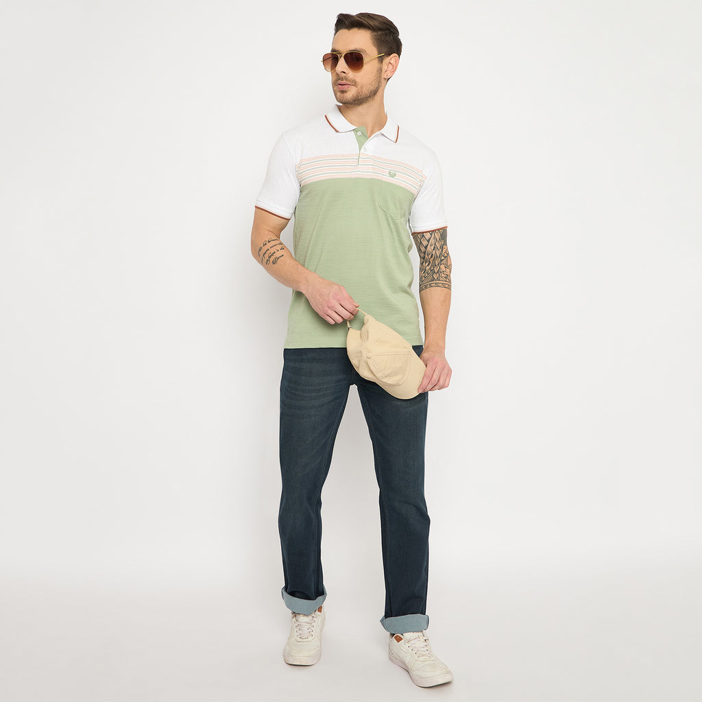 Duke Urban Men Half Sleeve Cotton Tshirt (LF7363)