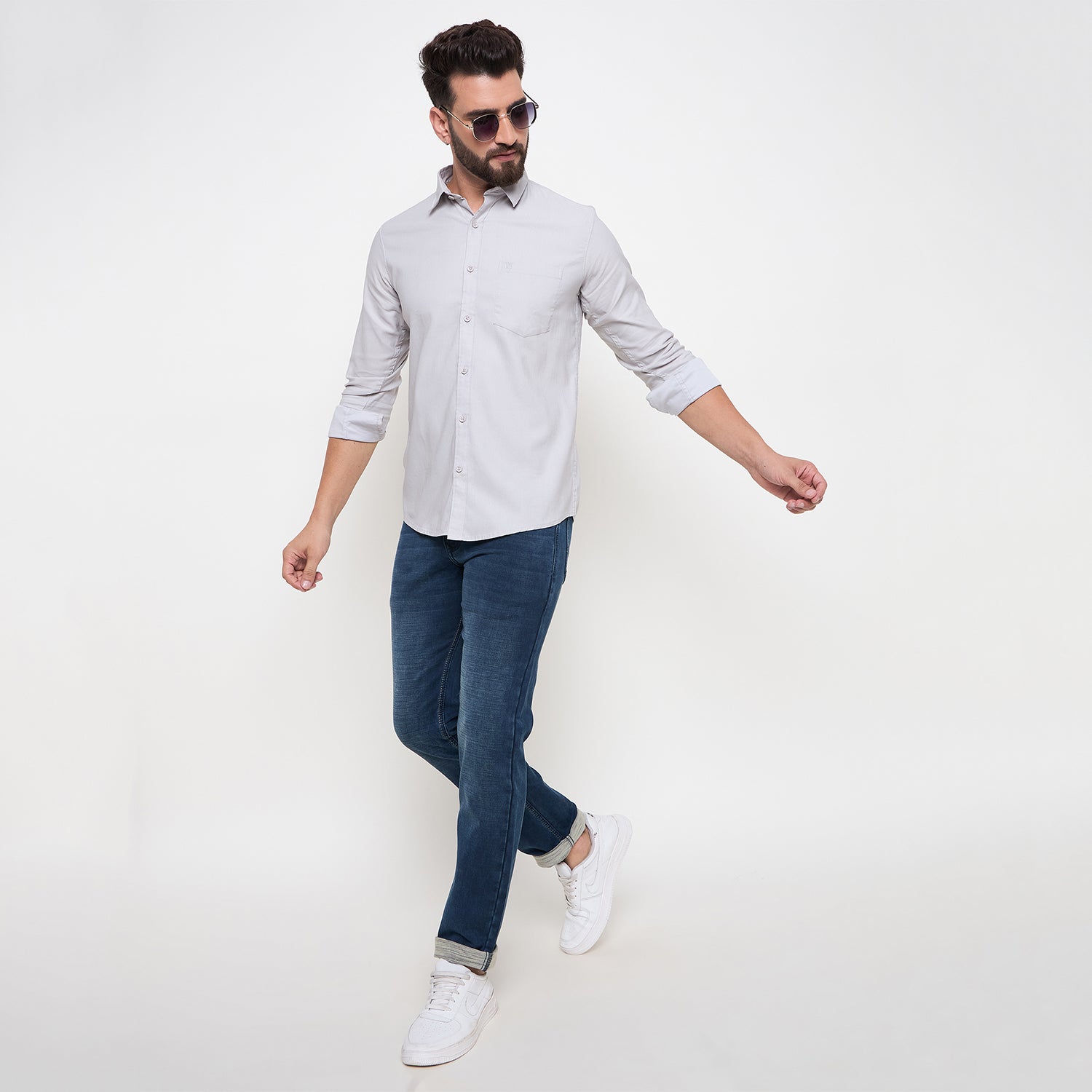 Duke Urban Men Full Sleeve Cotton Shirt (SDO7PLDC)