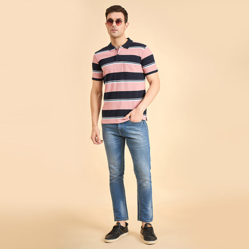 Duke Urban Men Half Sleeve Cotton Polo Tshirt (ON3127)