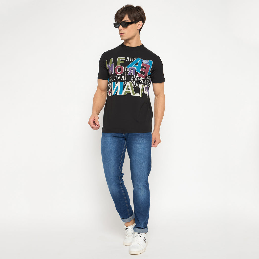 Duke Urban Men Half Sleeve Cotton T-shirt (LF7053)