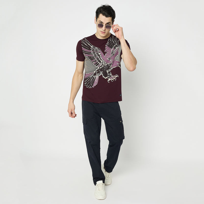 Duke Urban Men Half Sleeve Cotton Round Neck Tshirt (LF7591)