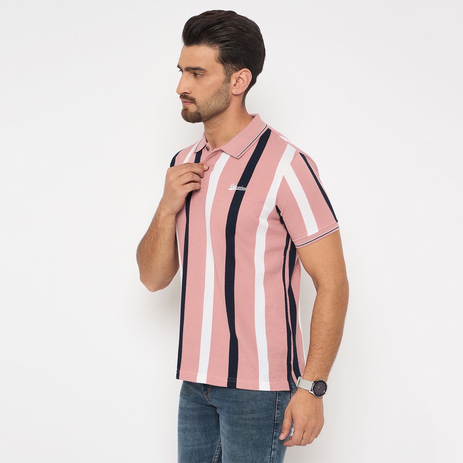 Duke Urban Men Half Sleeve Cotton T shirt (LF7345)