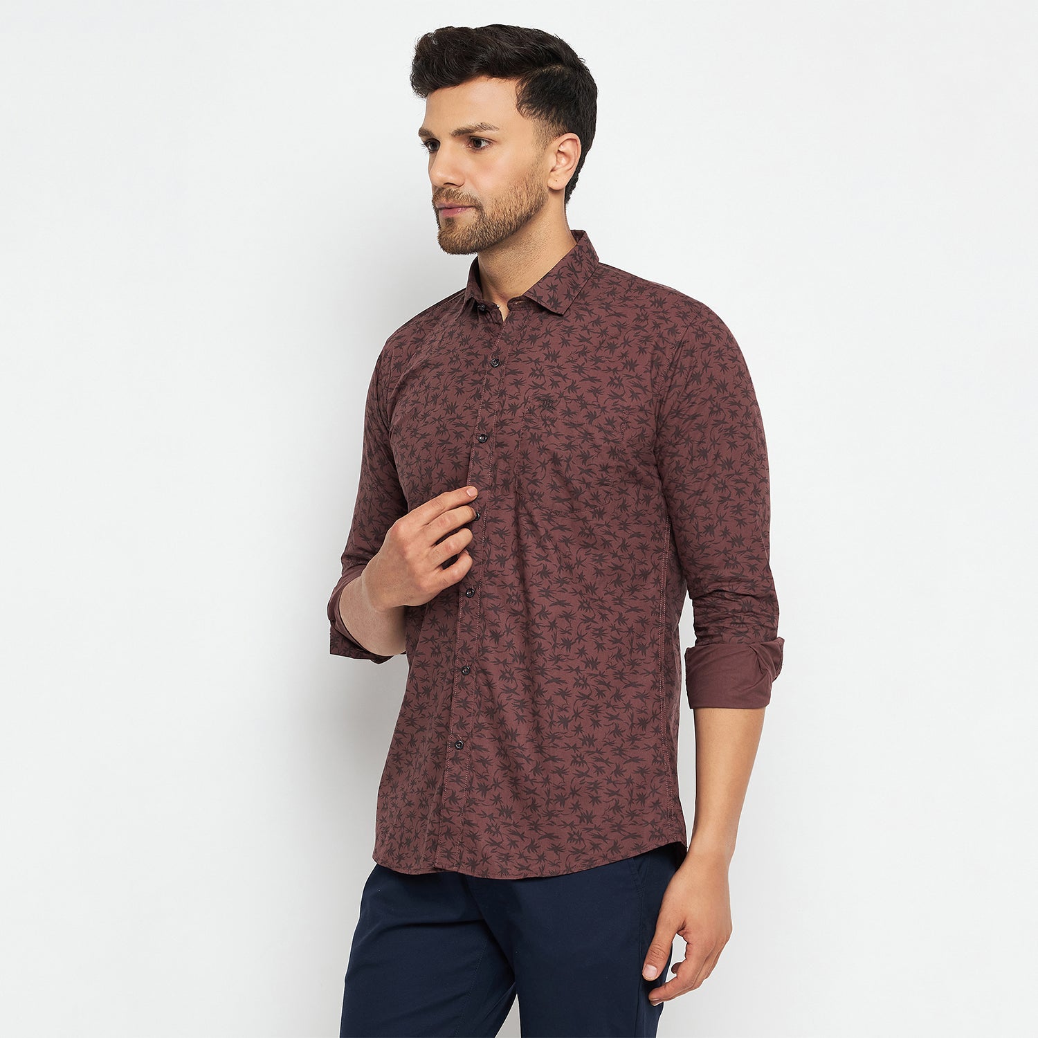 Duke Stardust Men Full Sleeve Cotton Shirts (SDO88QPR)