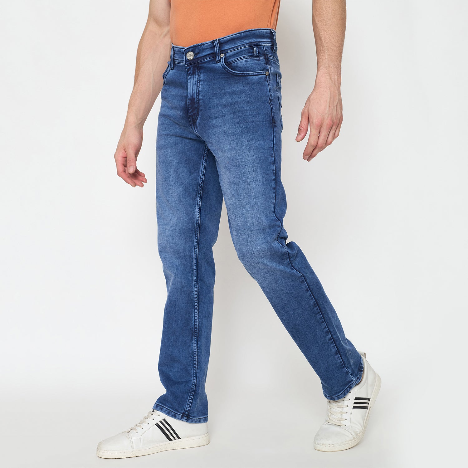 Duke Urban Men Comfort Fit Stretchable Jeans (SDD5946C)