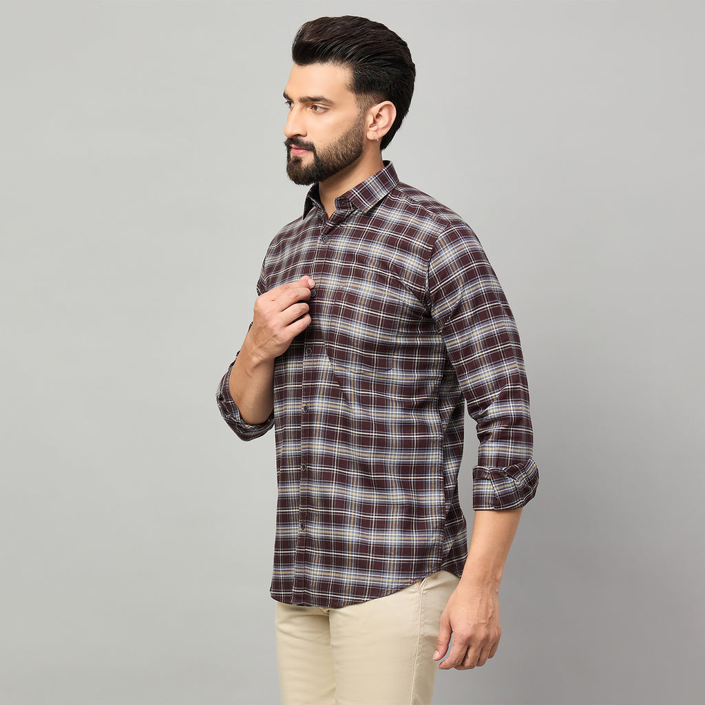 Duke Urban Men Full Sleeve Cotton Shirt (SDO5CKBB)