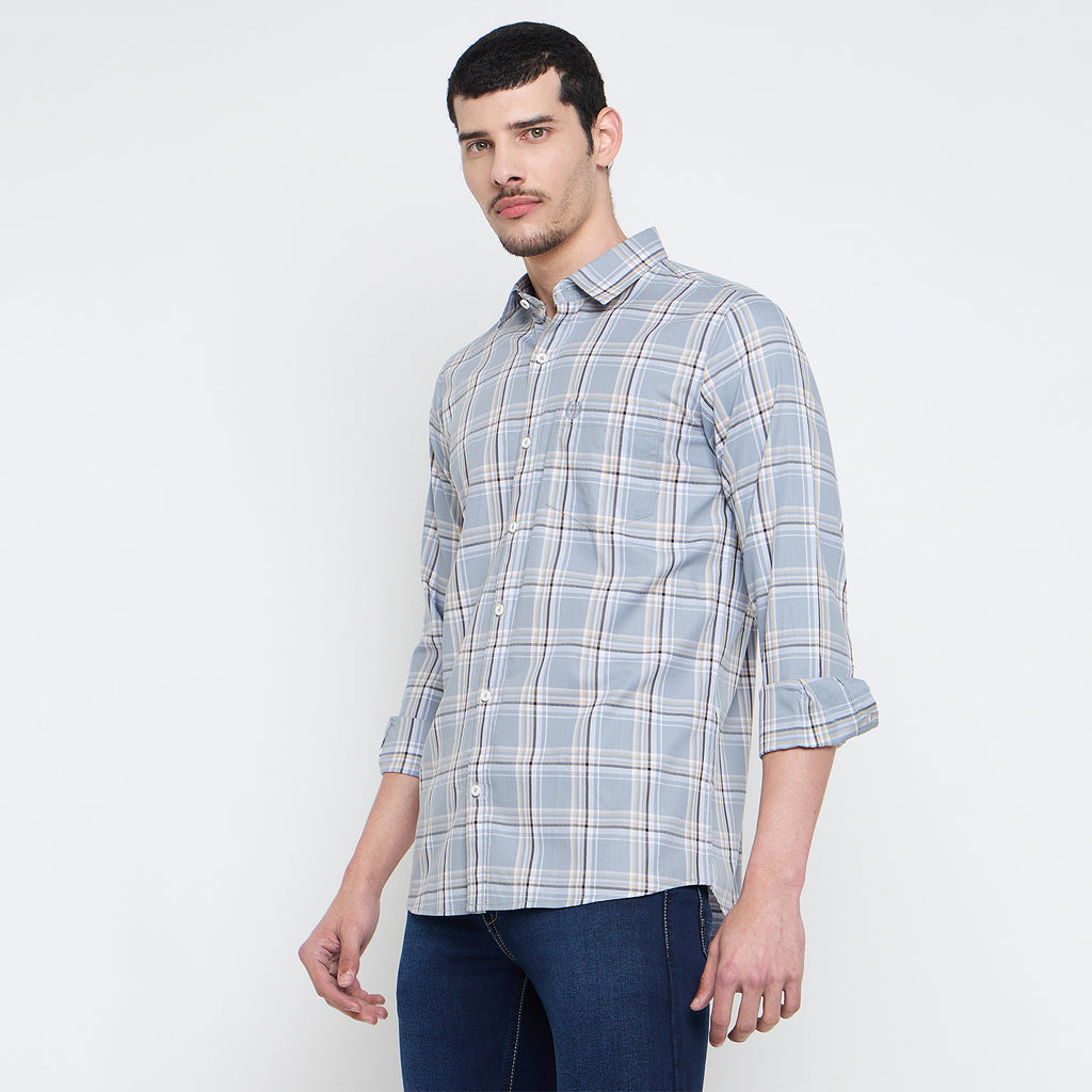 Duke Urban Men Full Sleeve Cotton Shirt (SDO6CHC)