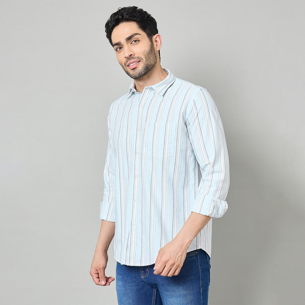 Duke Urban Men Full Sleeve Cotton Shirt (SDO7STF)
