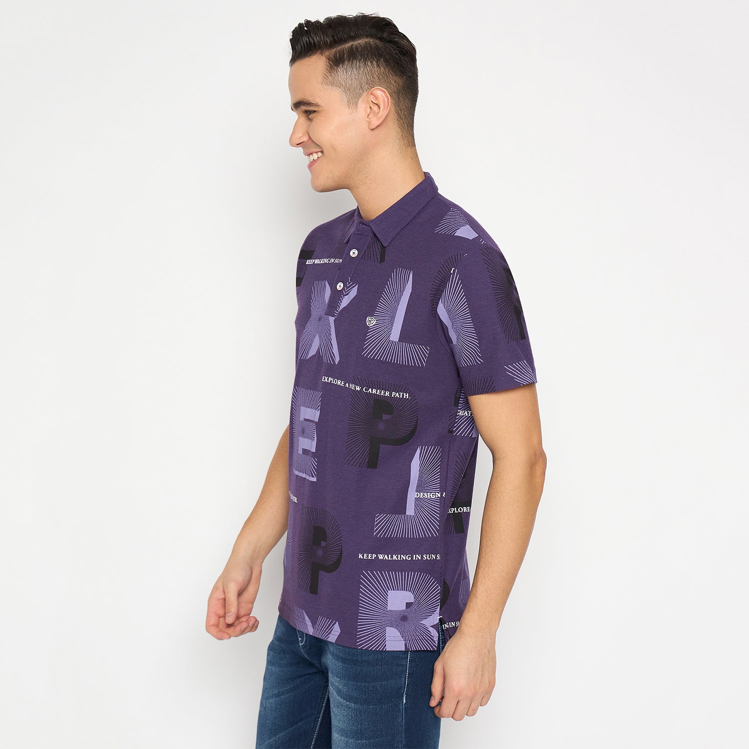 Duke Urban Men Half Sleeve Cotton T-shirt (ONLF293)