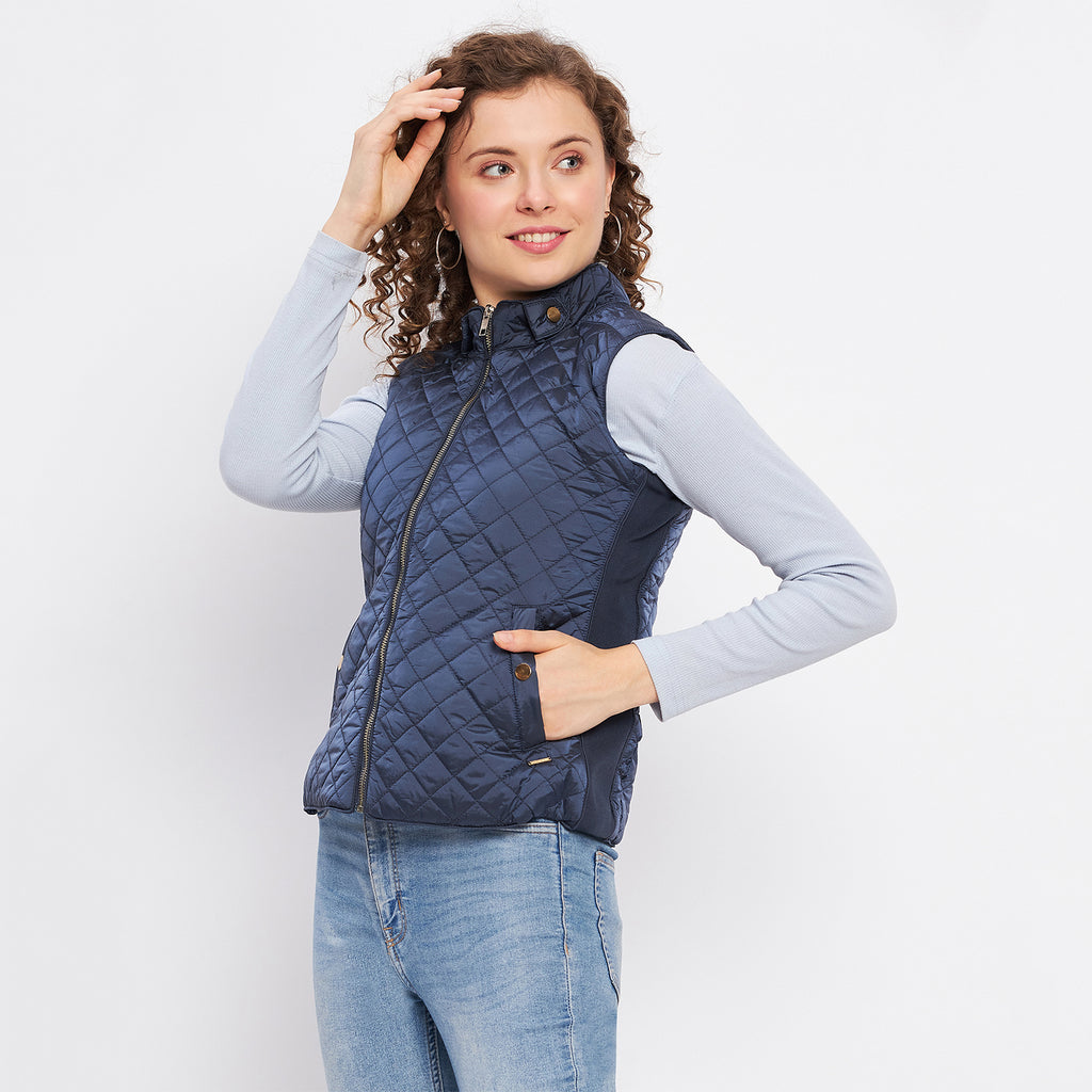 Duke Urban Women Sleeveless Jacket (SDZ6736)
