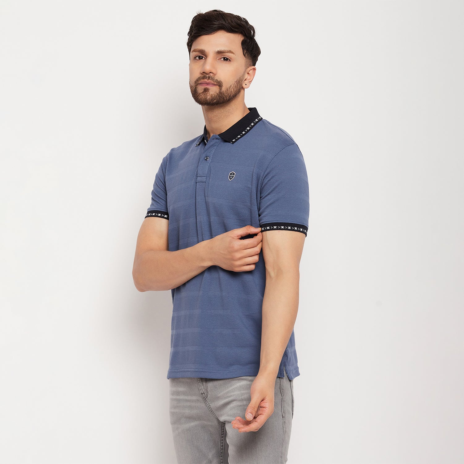 Duke Stardust Men Half Sleeve Cotton T-shirt (LF5854)