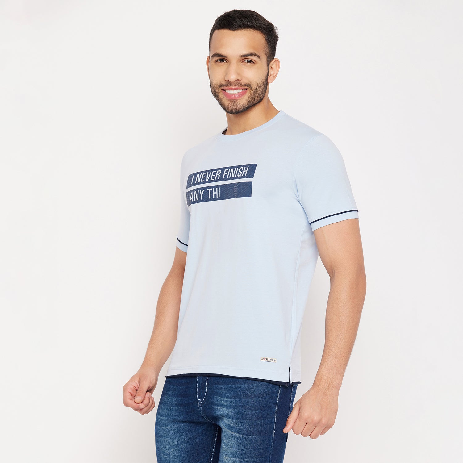 Duke Stardust Men Half Sleeve Round Neck Cotton T-shirt (4003)